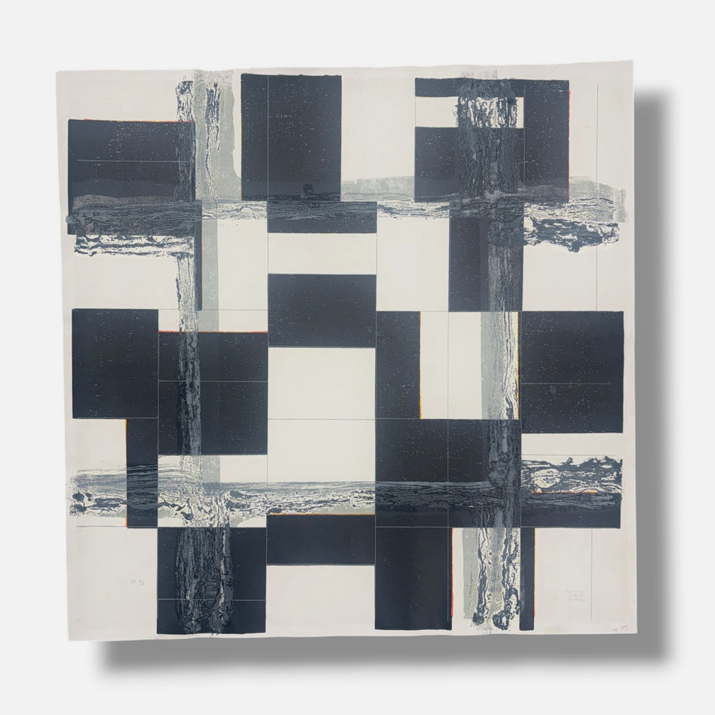 Daniel Lupión Romero "S/T II" P.T. 1999 Limited Signed Fine Wall Art, 71Lx71W cm