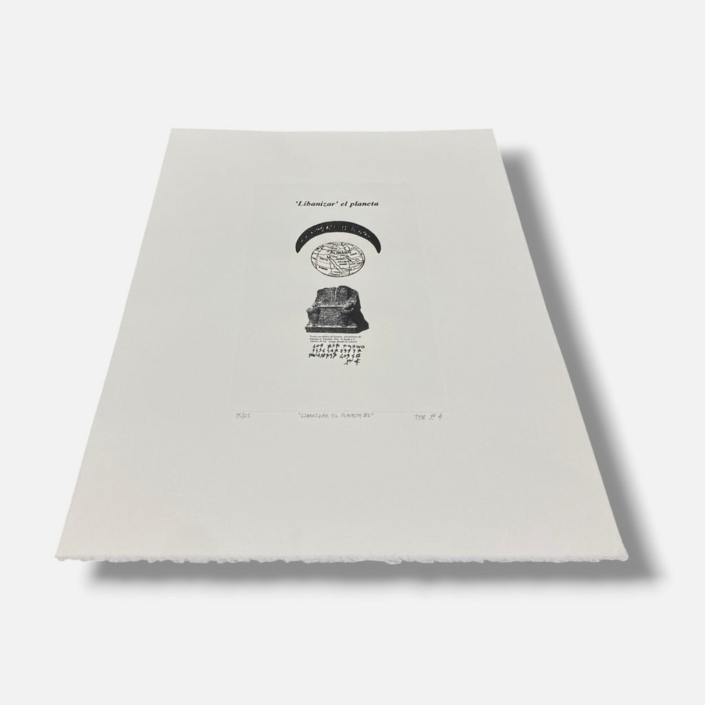 Douglas Abdell "Libanizar El Planeta 1" 1998, Fine Wall Art Print | 53 x 37 cm
