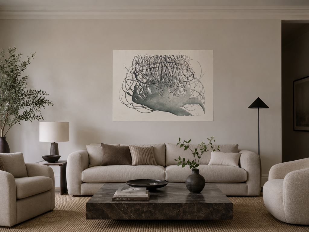 José Fuentes Esteve "Morfologia vegetal I" 2002 /75 Signed Limited Fine Wall Art