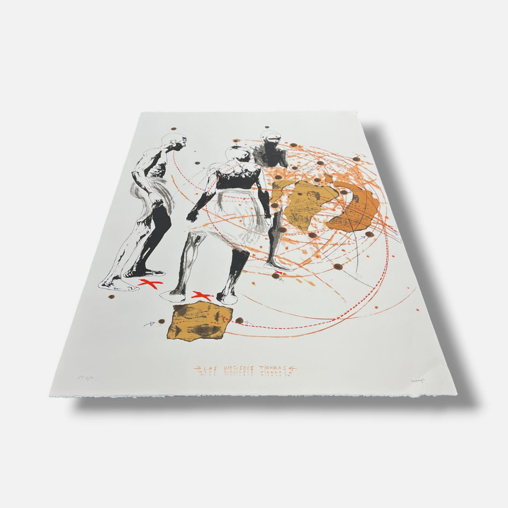 Santiago Rodríguez Olazábal "Las Dieciséis Tierras" P.T. Limited Signed Wall Art