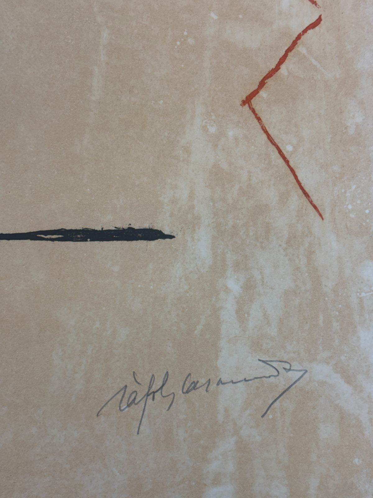 Albert Ràfols-Casamada "Eixida" 2004 Limited Signed Fine Wall Art Print 50x65 cm