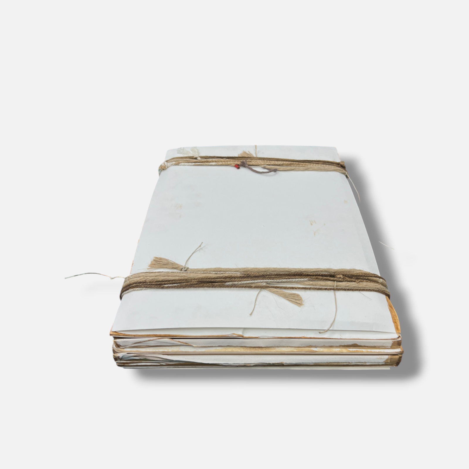 José Manuel Fors "Atados de memoria "E" 2005, Book Collage Fine Art