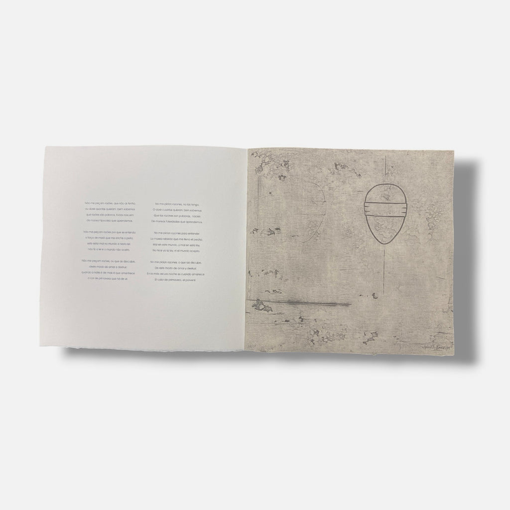 David De Almeida "Poemas Posibles" 2004, 7-Piece Fine Art Poem & Print Set