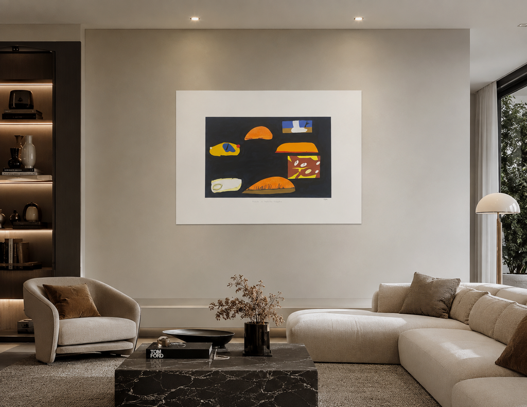 Álvaro Lapa "Cleopatra" 2005 Limited Signed Unframed Fine Wall Art 70L x 100W cm