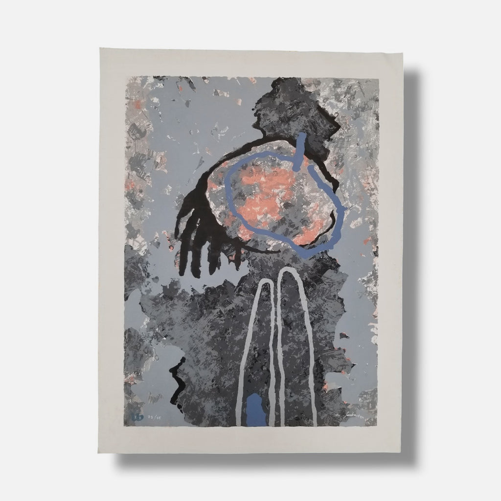 Carlos Sánchez "Tension" 1995 Limited Signed Fine Wall Art Print