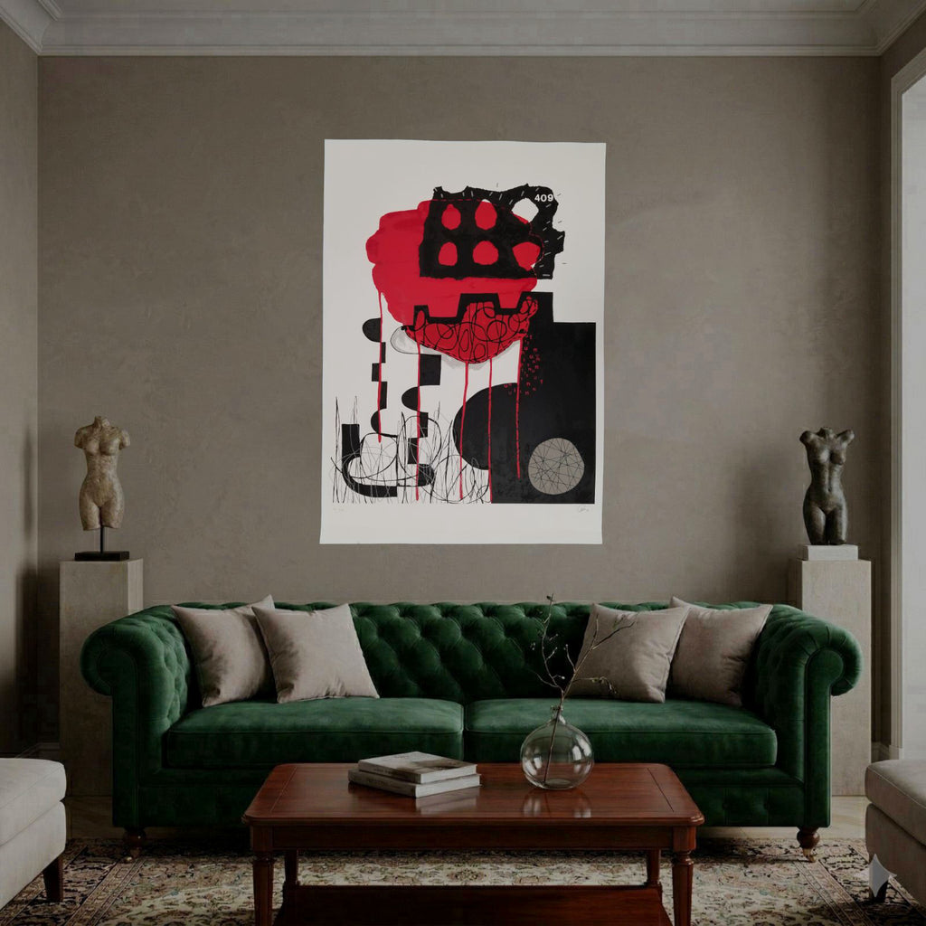 María Viñas Pena "Noche 409 I" (2006) H.C. Limited Signed Fine Wall Art