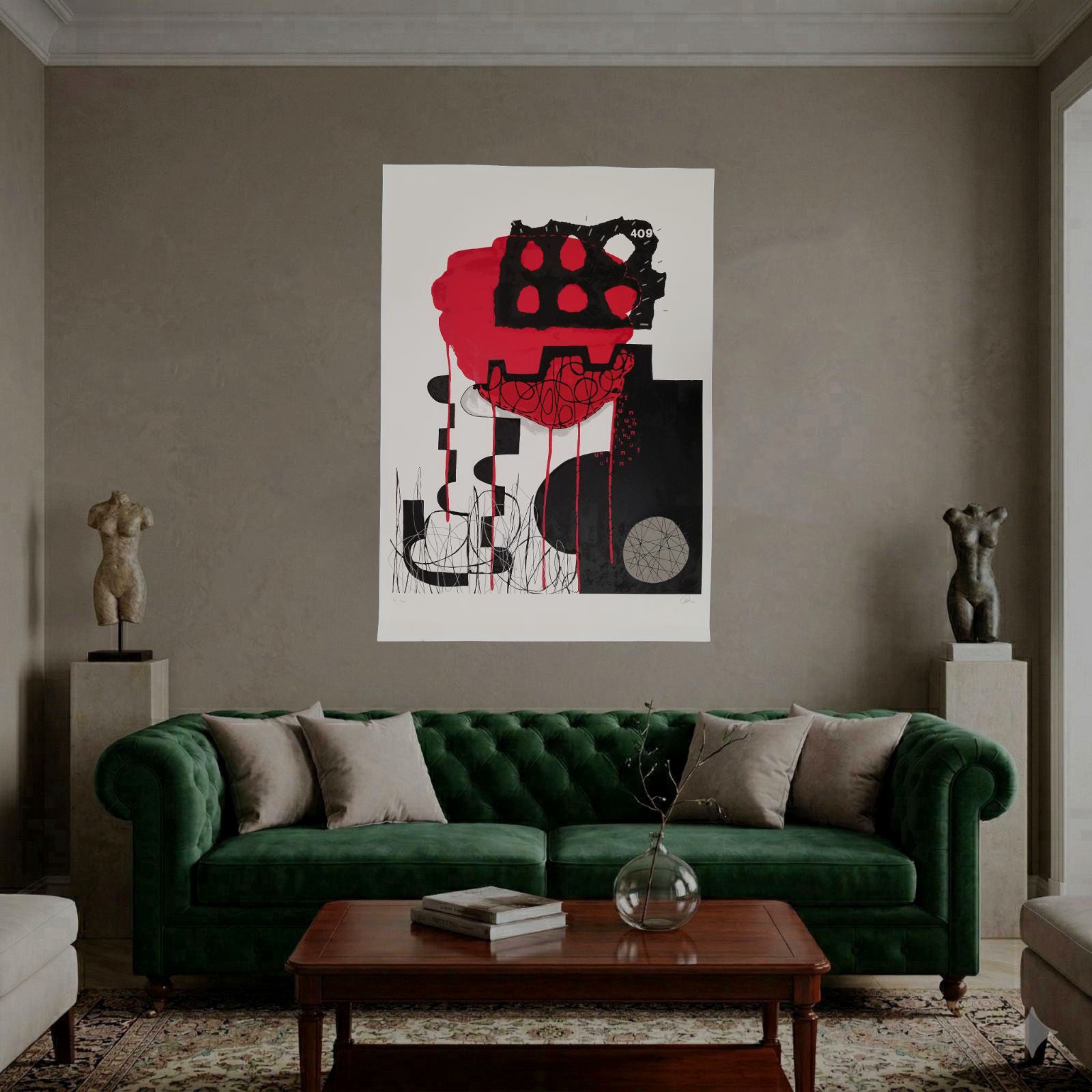 María Viñas Pena "Noche 409 I" (2006) H.C. Limited Signed Fine Wall Art