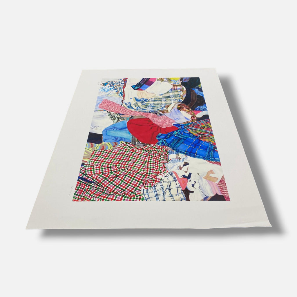 Jochen Twelker "Frenzy" 2005, Signed Limited Fine Wall Art Print | 80 x 51 cm