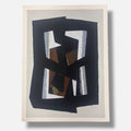 Justino Alves "Geometrias I" 2006 P.T. Signed Limited Fine Wall Art | 76 x 56 cm