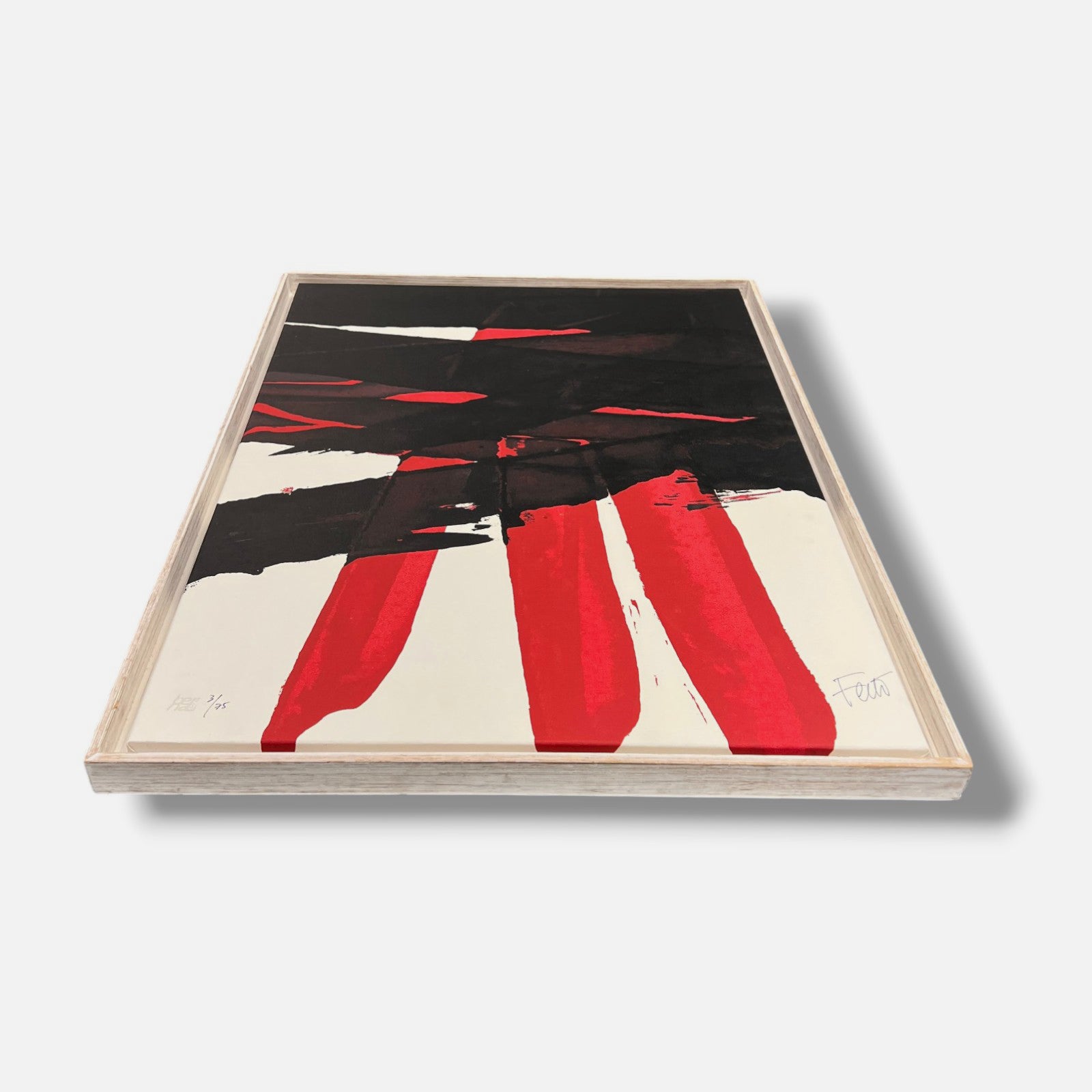Luis Feito López "Noviembre I" 1998 Limited Signed Fine Wall Art