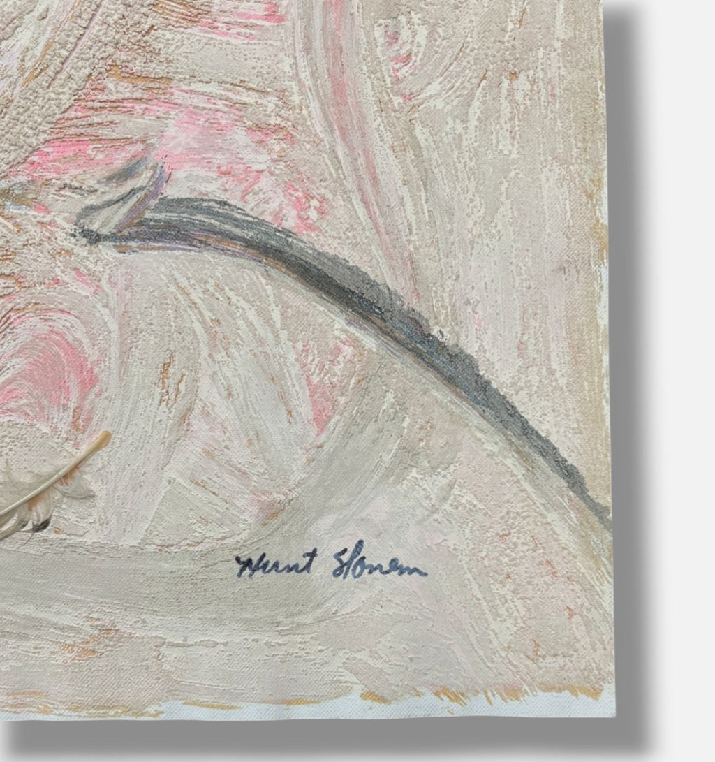 Hunt Slonem "Cockatoos" 2001 Limited Signed Wall Art, 109 x 87 cm