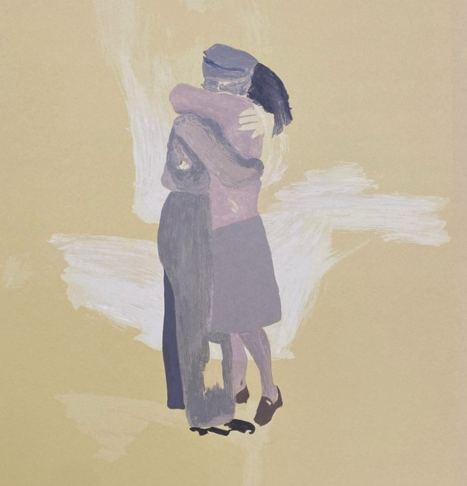 Guillermo Conte "El Abrazo" P.T. 2005, Fine Wall Art Print | 105 x 75 cm