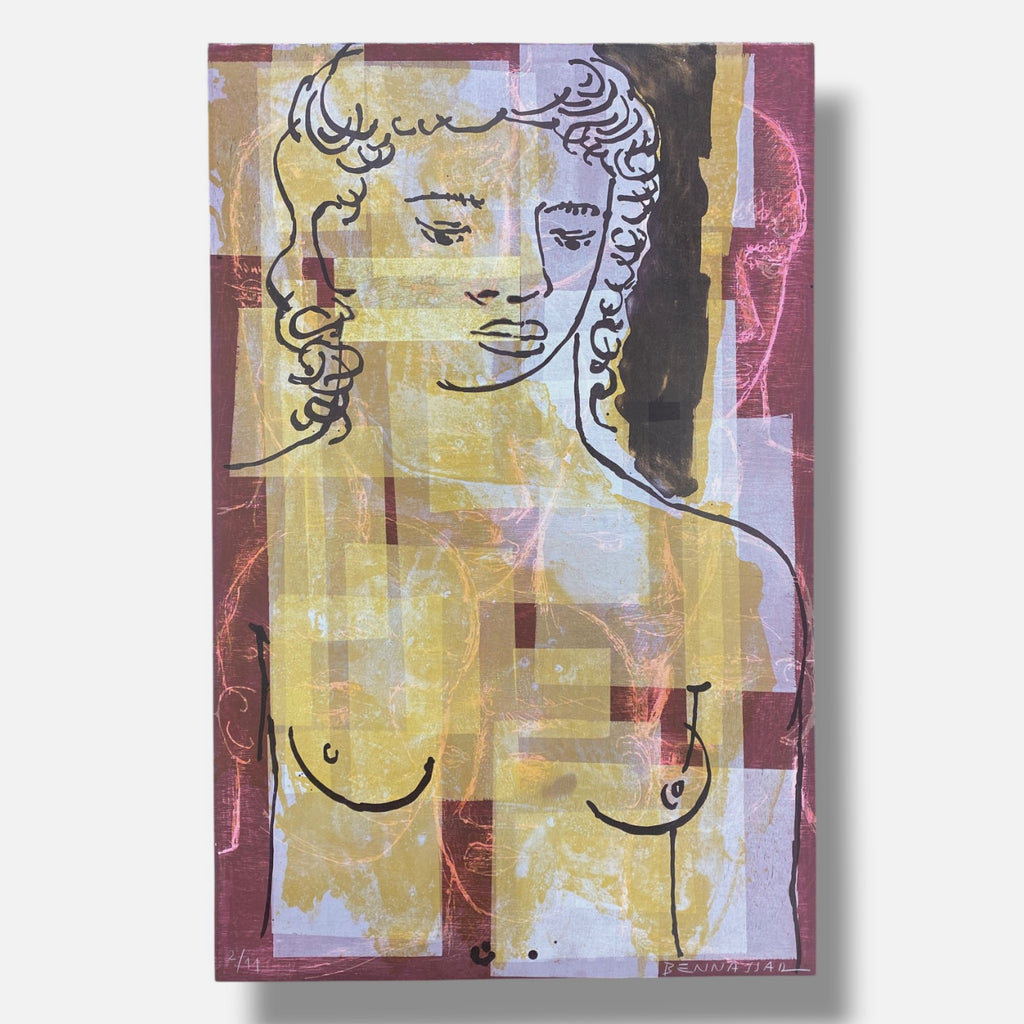 Joan Bennàssar "Madona Dels Cuarte Cantons" 2003 Limited Signed Wall Art