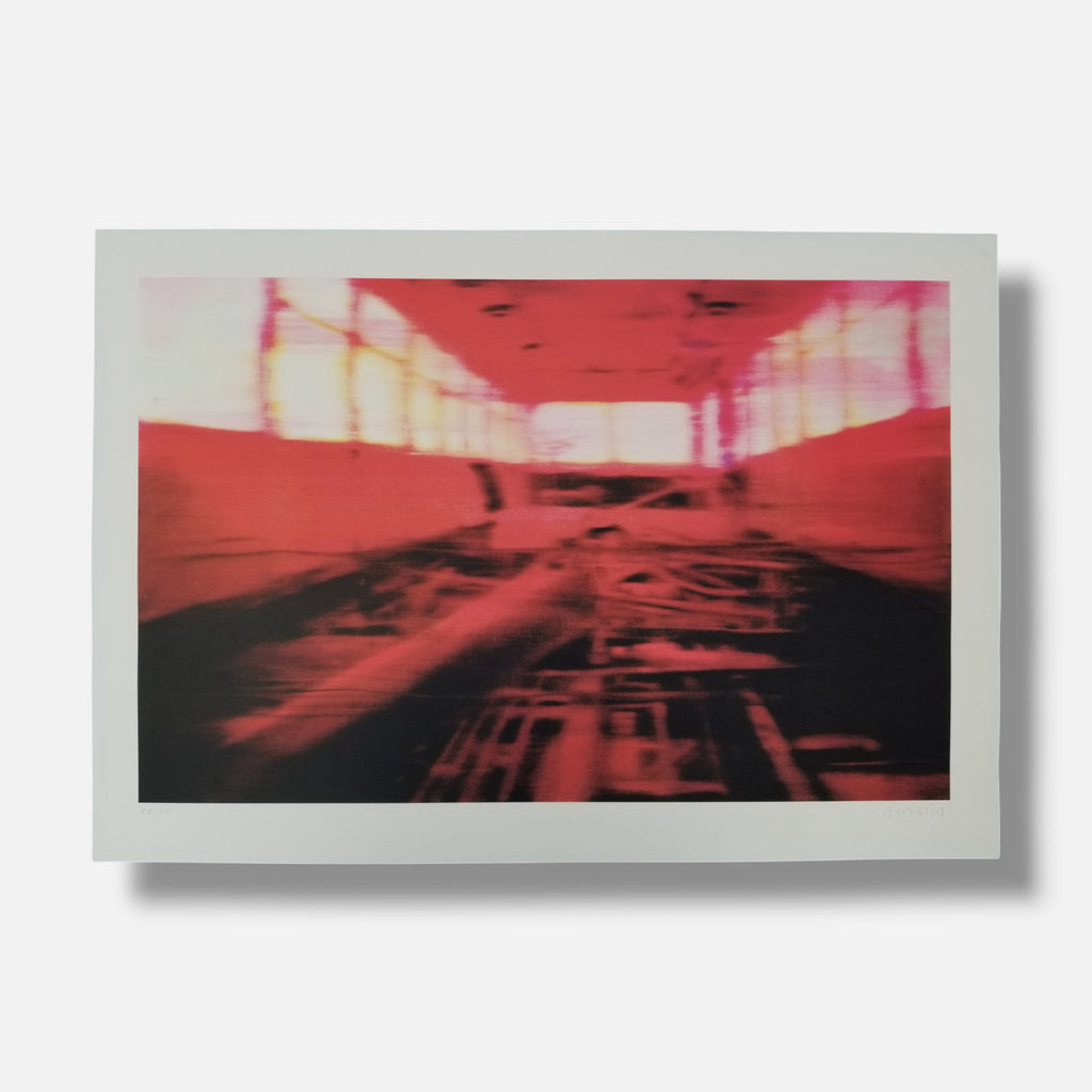 Eduard Resbiere Vázquez "Troley Rouge" 2006 P.E. Limited Signed Wall Art Print