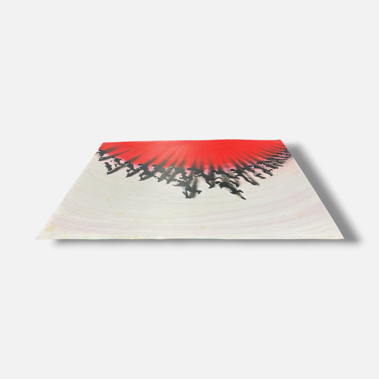 Juan Genovés Candel "Resplandor" P.T. 2003 Limited Signed Fine Wall Art Print
