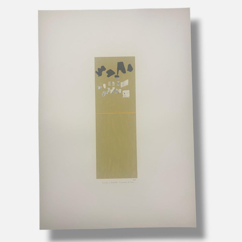 Álvaro Lapa "Francisco de Asís" 2005 Limited Signed Fine Wall Art, 100L x 70W cm