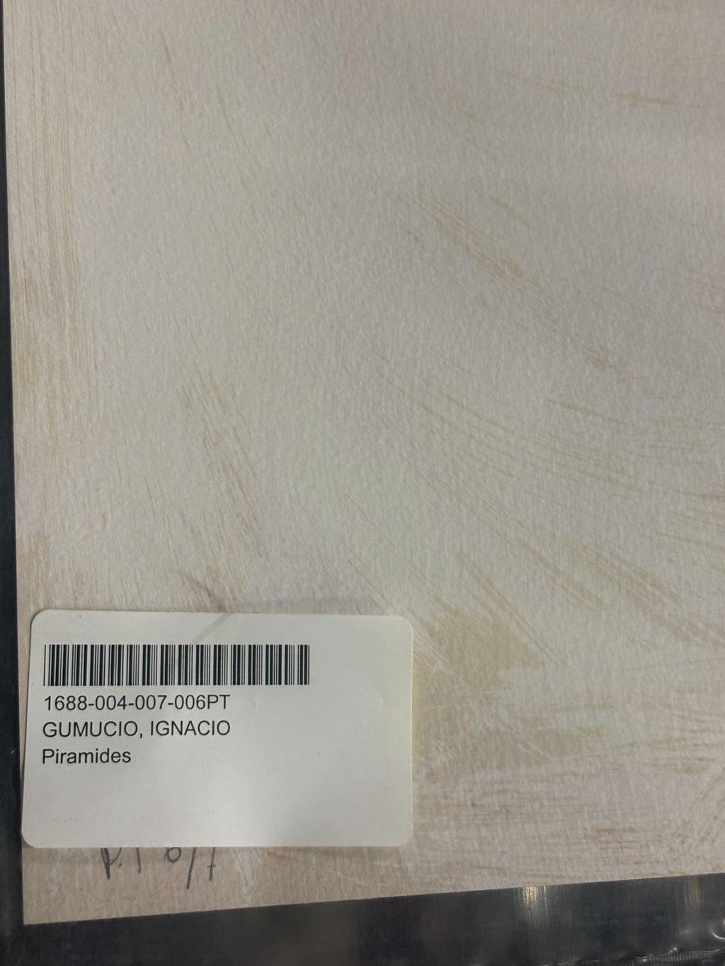 Ignacio Gumucio "Piramides" 2006 P.T. Signed Limited Fine Wall Art | 70Lx100Wcm