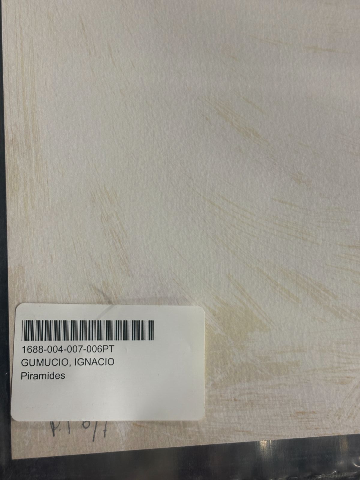 Ignacio Gumucio "Piramides" 2006 P.T. Signed Limited Fine Wall Art | 70Lx100Wcm