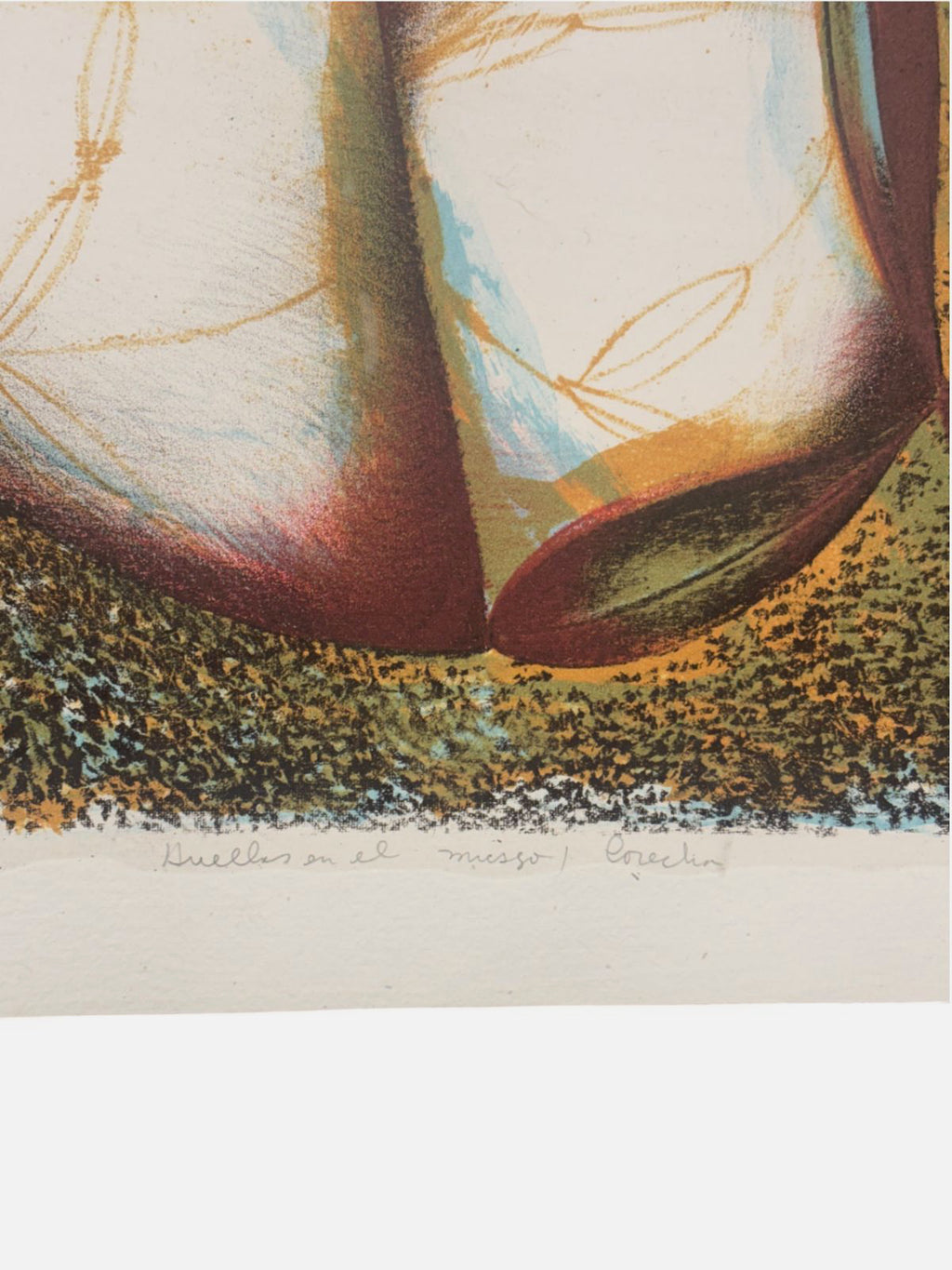 Nélida López Martínez "Huellas en el Musgo / Cosecha" B.A.T. Limited Signed Art