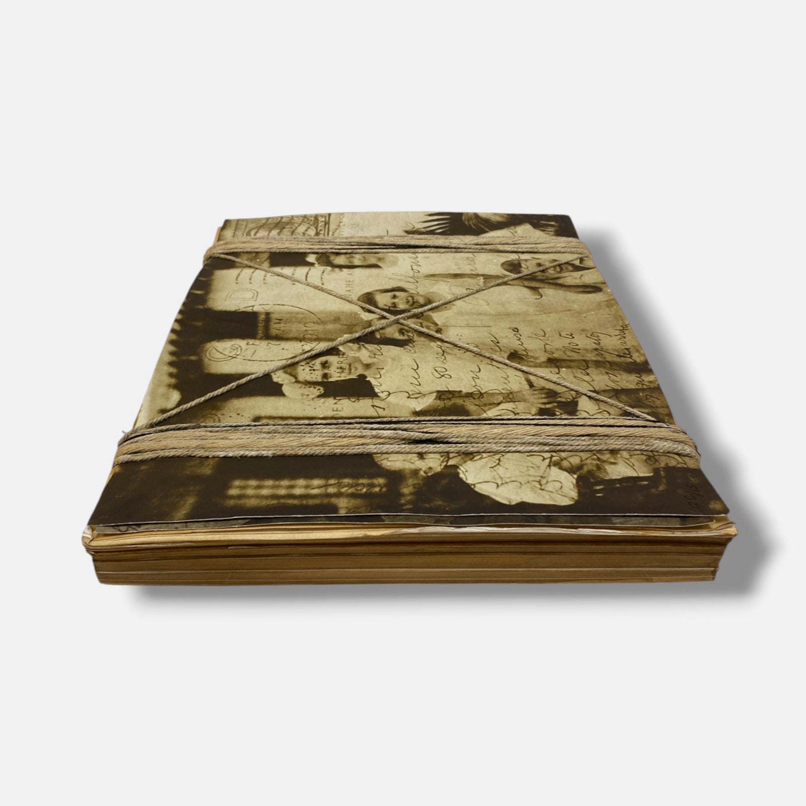José Manuel Fors "Atados de memoria "C" 2004 Book Collage Fine Art