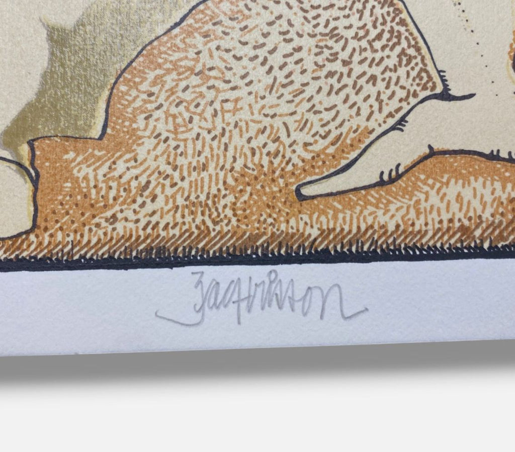 Julio Zachrisson Acebedo "Amarillo" Fine Art Print | 34 x 24 cm