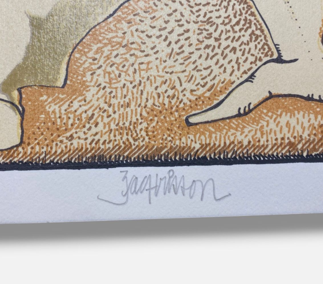 Julio Zachrisson Acebedo "Amarillo" P.A., Fine Art Print | 34 x 24 cm