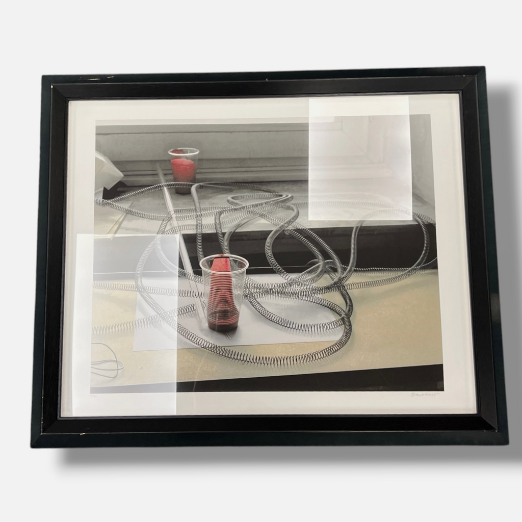 Monika Brandmeier "Spirale" 2004 Limited Signed Wall Art Print, 87L x 70W cm