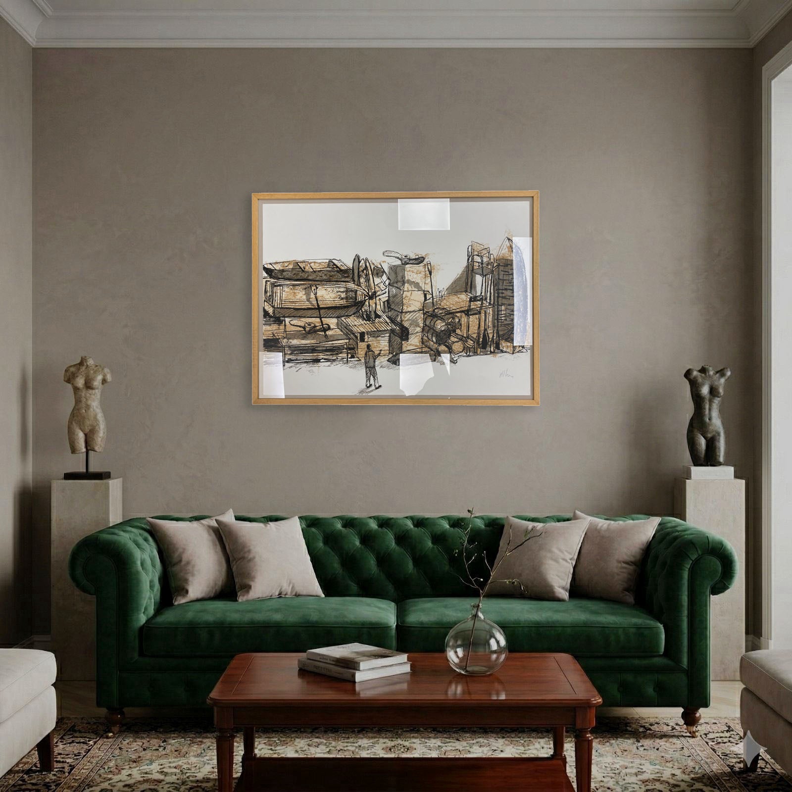 KCHO "Restauración De Mi Pensamiento" 2004, Fine Wall Art Print | 100 x 70 cm