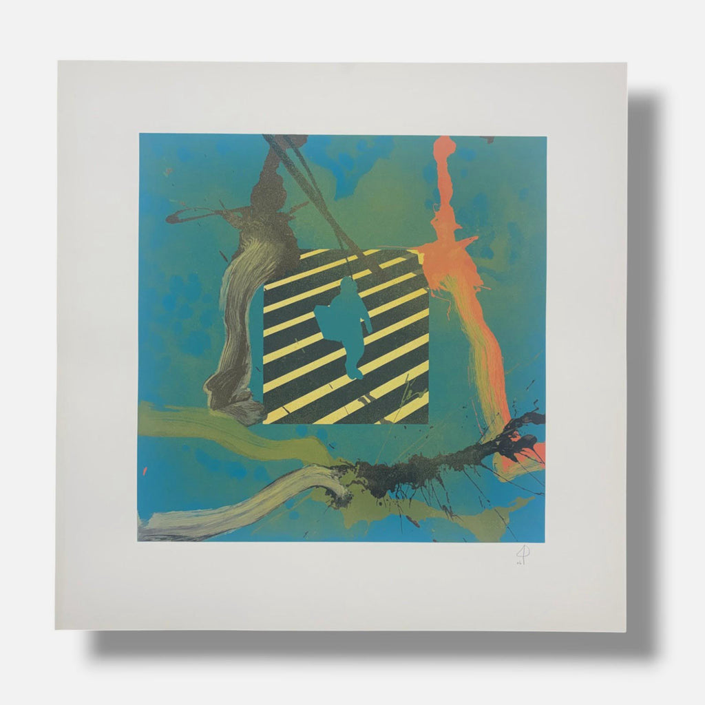 Carlos de Paz Simón "Series Sus Ruidos V" 2006 Limited Signed Wall Art 70L x 70W