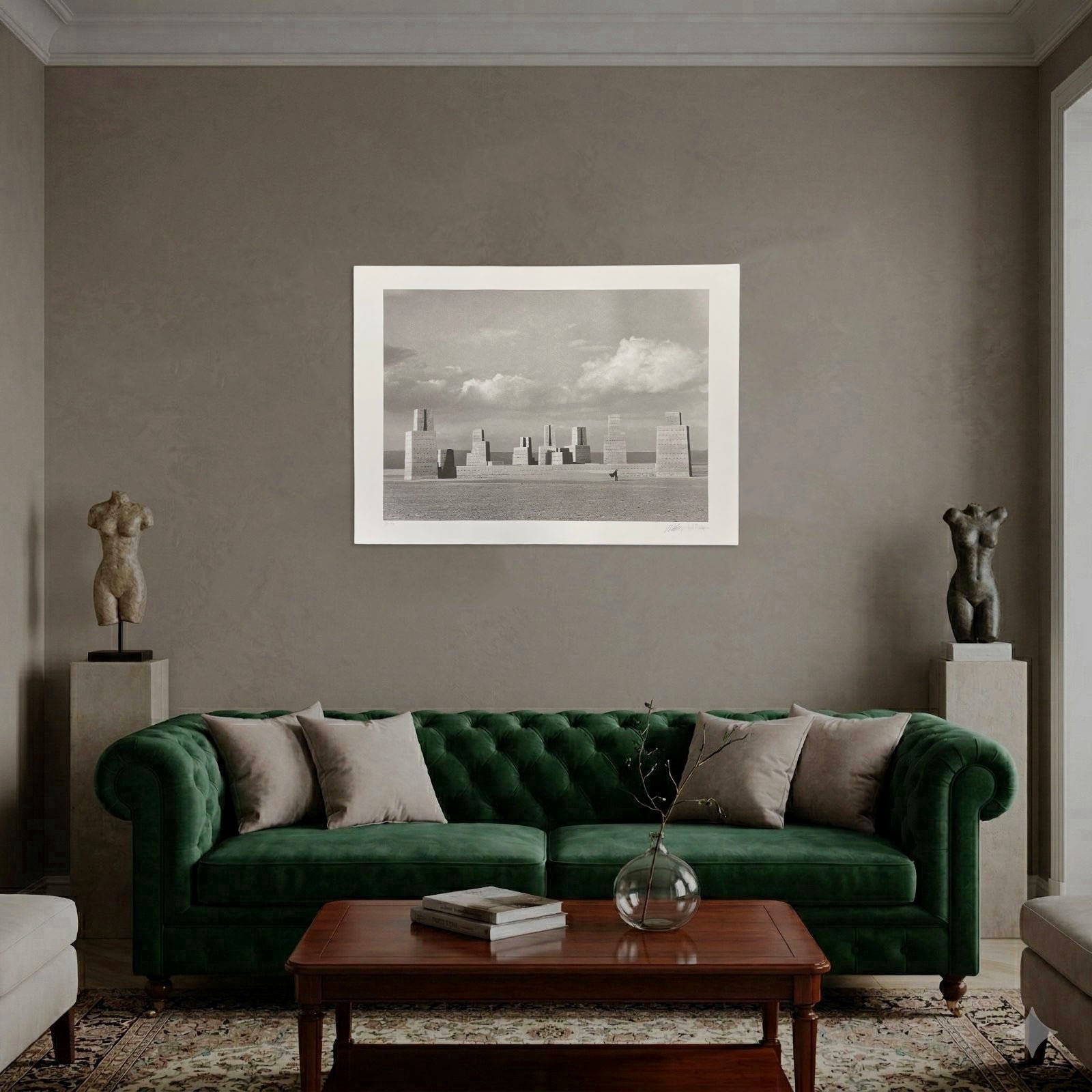Hannsjörg Voth "Stadt Des Orion I" 2004 Limited Signed Fine Wall Art