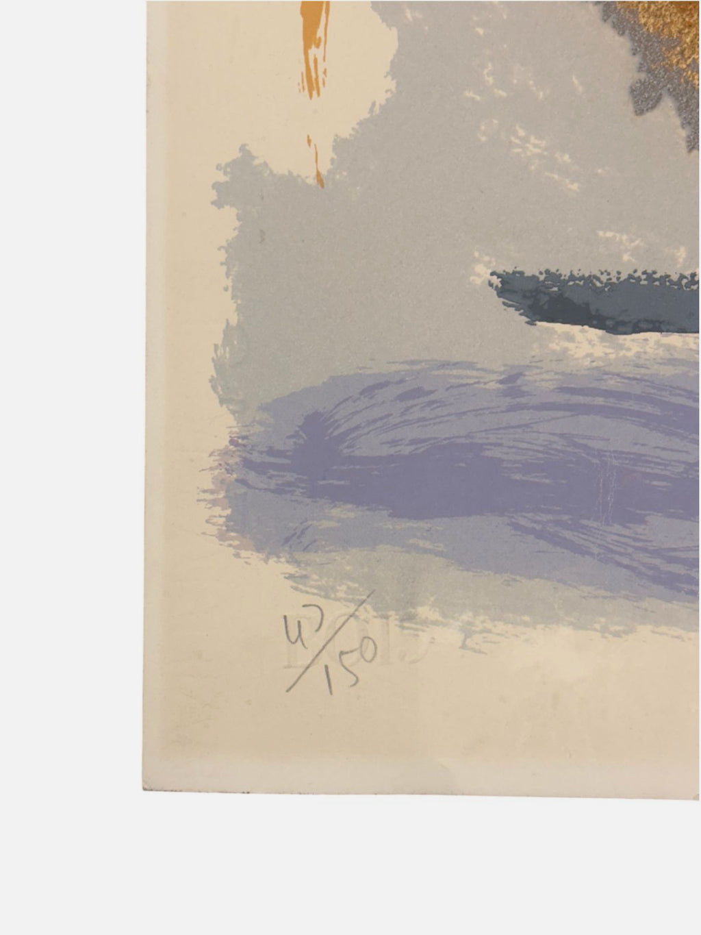 Albert Ràfols-Casamada "Xaloc" 1991 Limited Signed Fine Wall Art Print 50Lx70Wcm