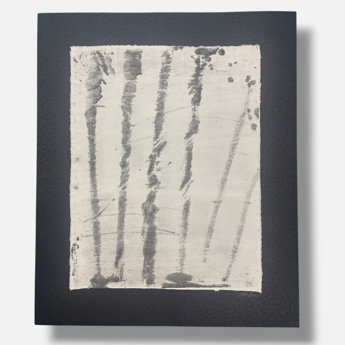 Ángeles San José Moya "Haiku 6 Lineas" 2004 /60 Signed Limited Wall Art, 73Lx62W