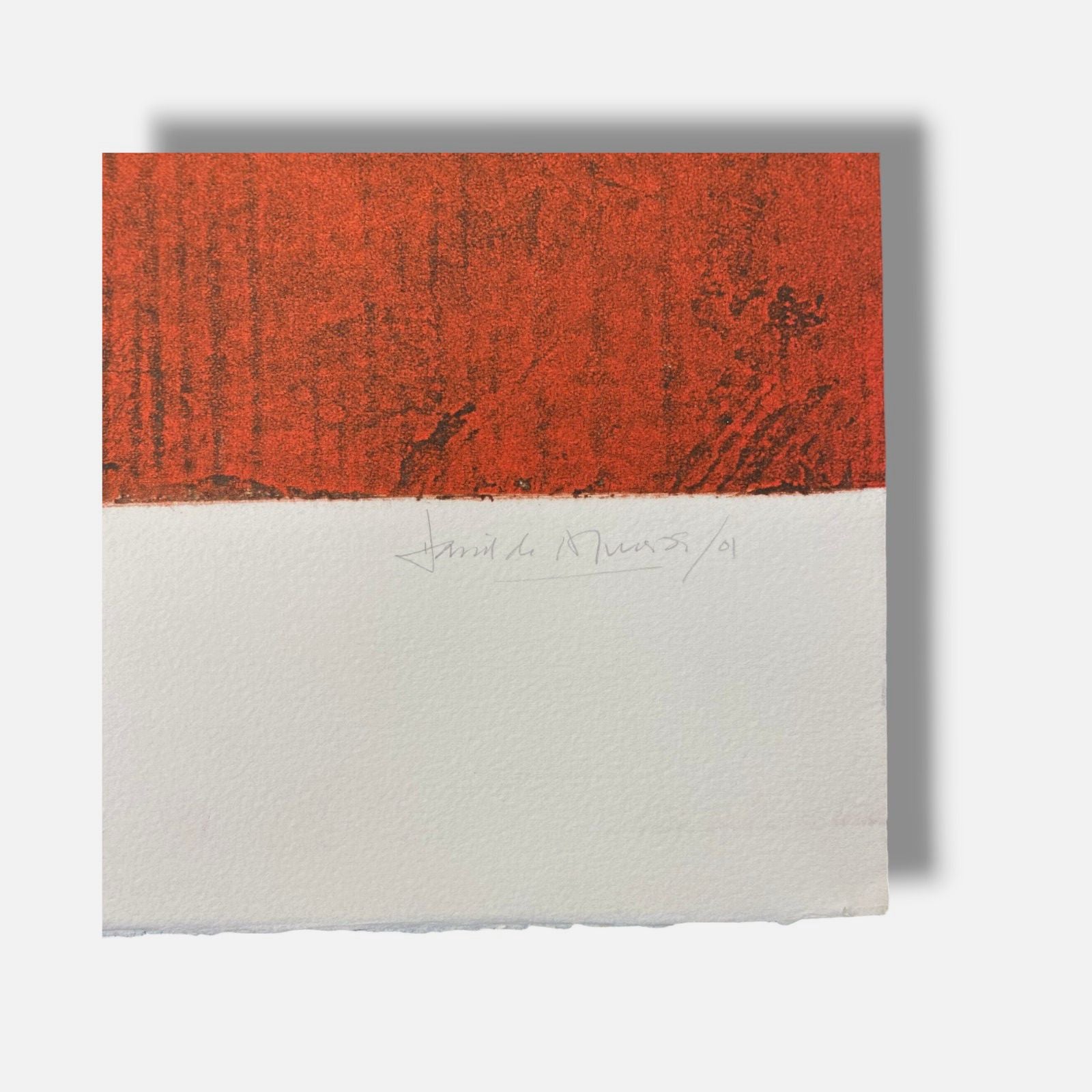 David de Almeida "S/T (Camino)" 2002 Limited Signed Wall Art Print | 56 x 56 cm