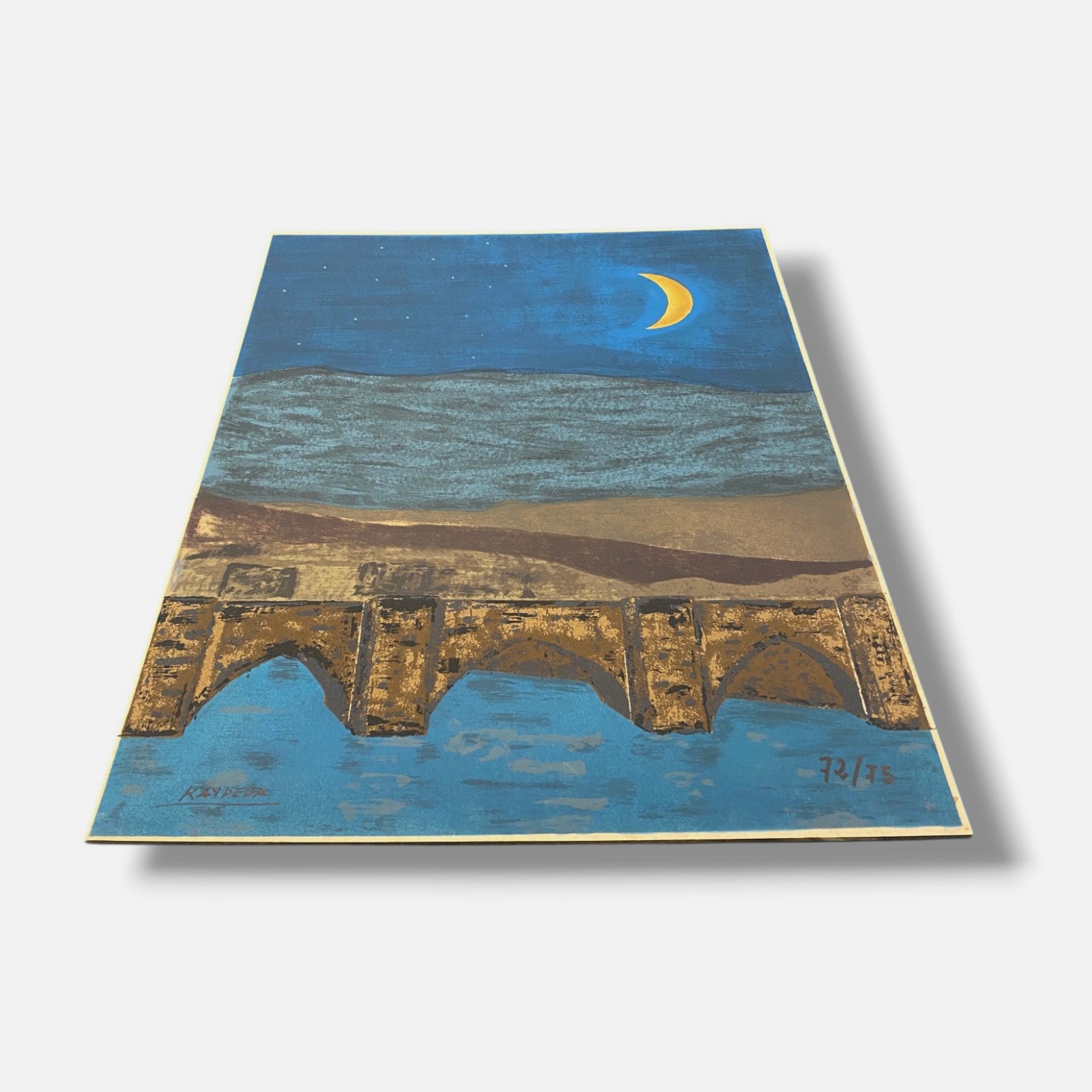 José Mª Kaydeda "Pontevedra" 2004 Signed Limited Fine Wall Art | 80 x 60 cm