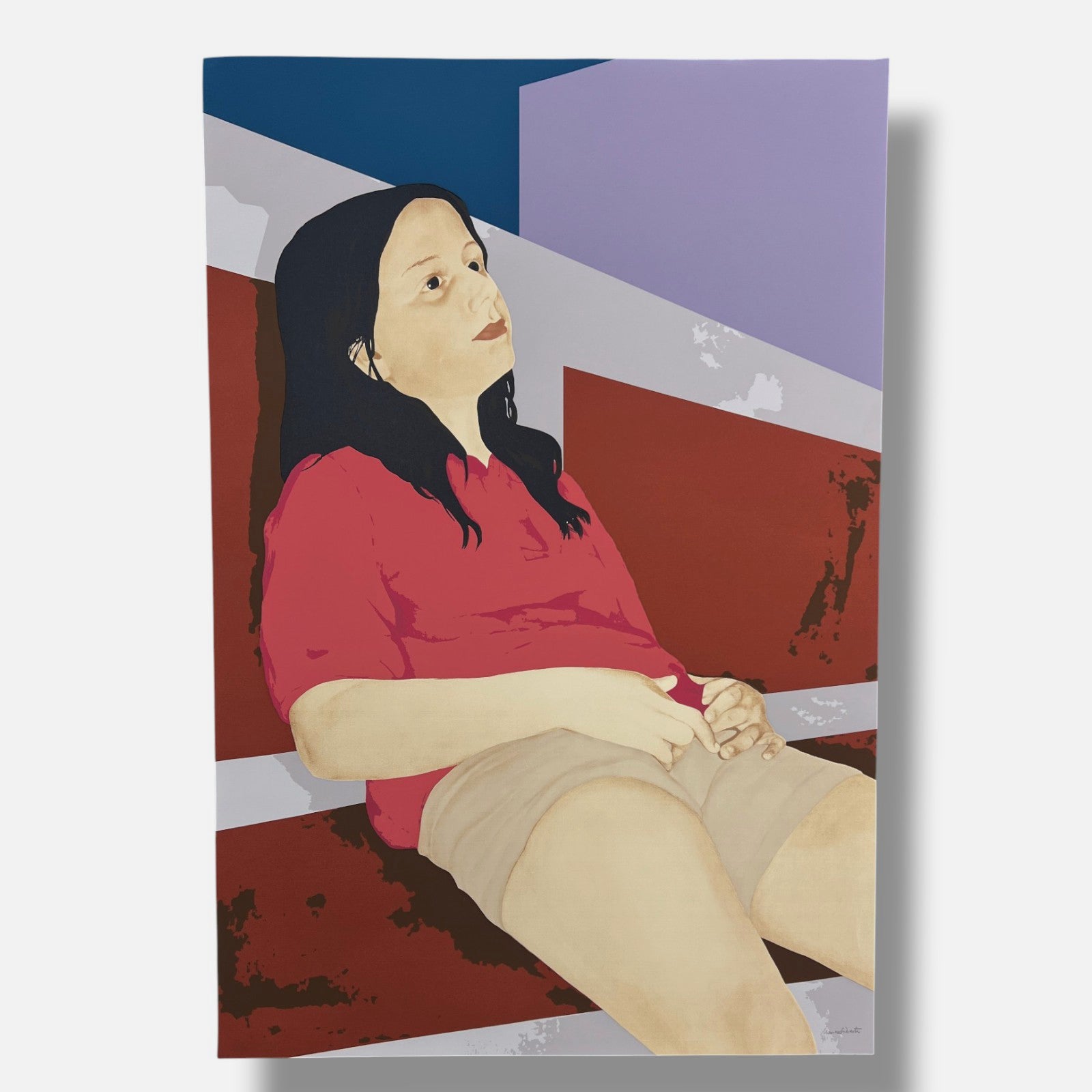 Maria Silvestre Marco "Juego A Dos Manos" 2005, Limited Signed Wall Art Print