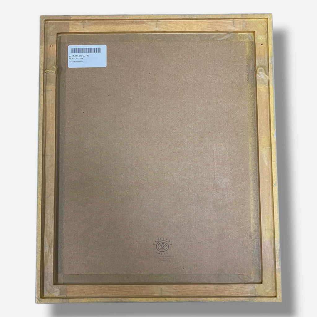 Saskia Moro "Sol En La Ventana" Framed Fine Wall Art | 15 x 18"