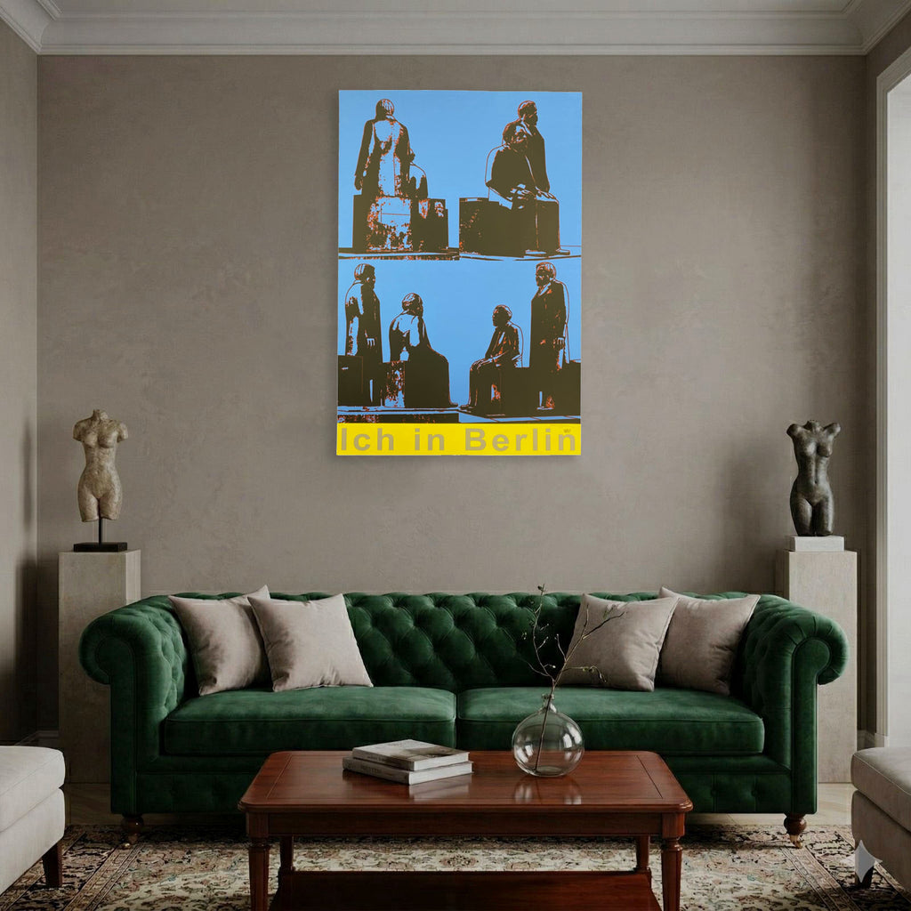 Jovan Balov "Ich In Berlin II" P.T. Limited Signed Wall Art Print | 70 x 100 cm