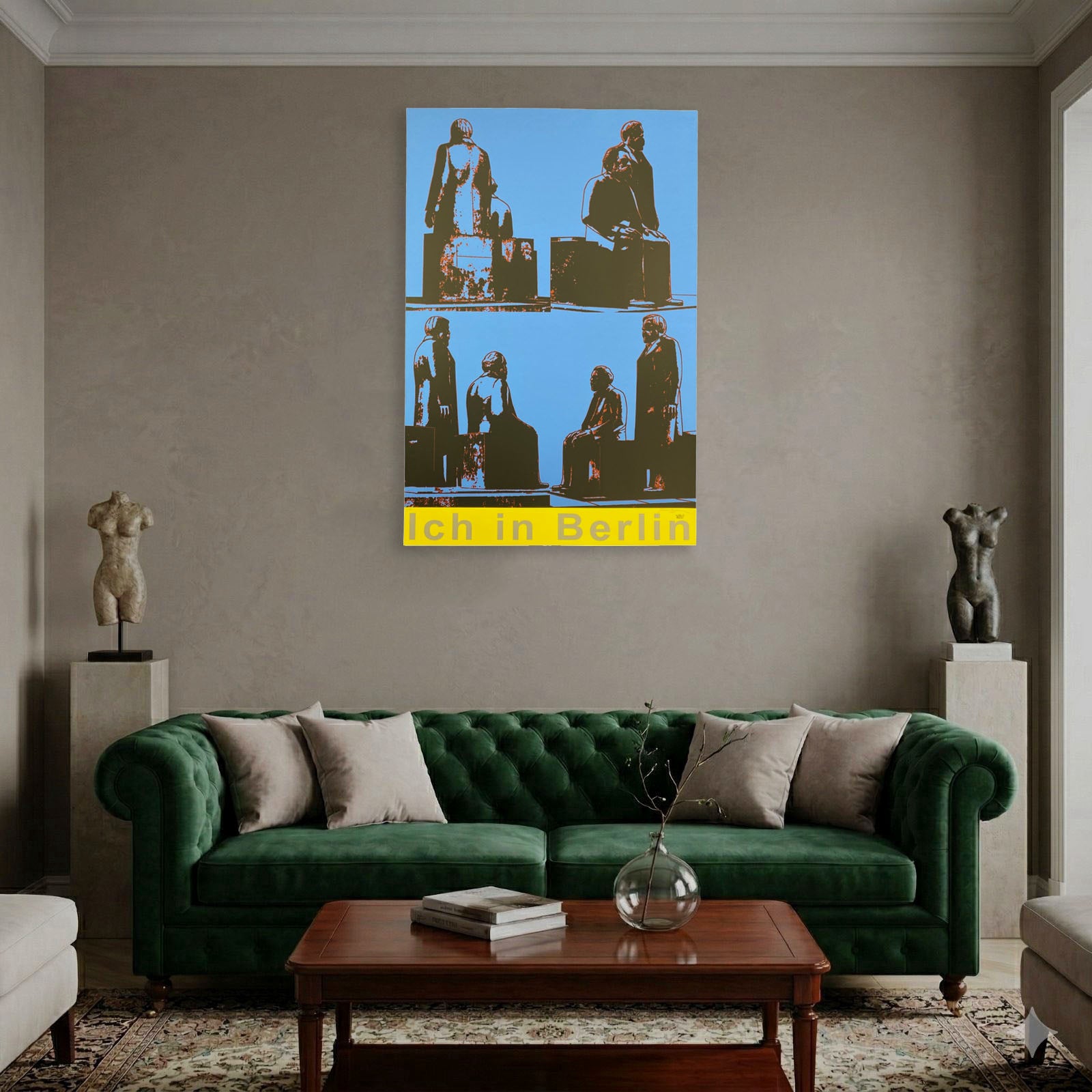 Jovan Balov "Ich In Berlin II" P.T. Limited Signed Wall Art Print | 70 x 100 cm