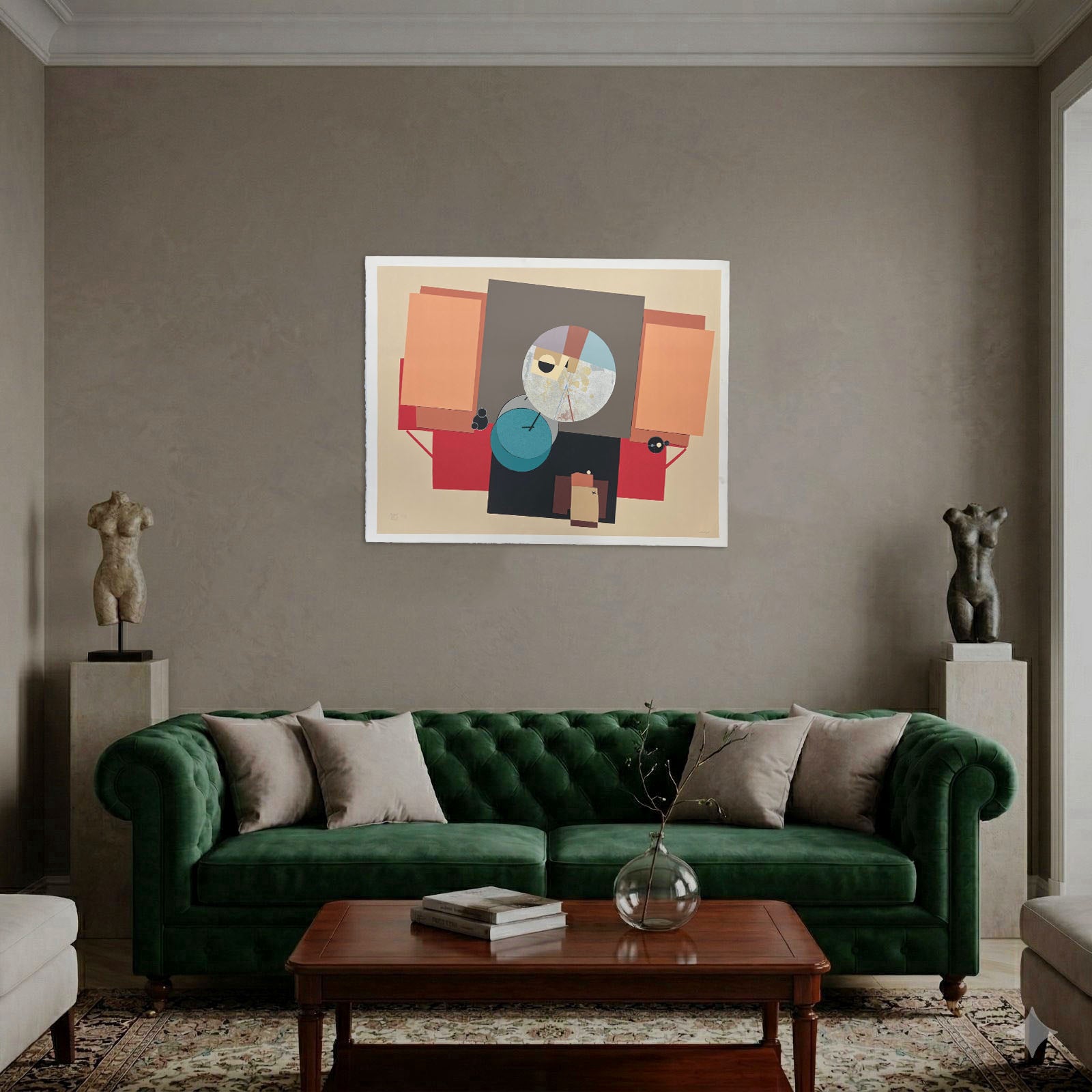 Antonio Lorenzo Carrión "La Fabrica de Esferas" Limited Signed Wall Art