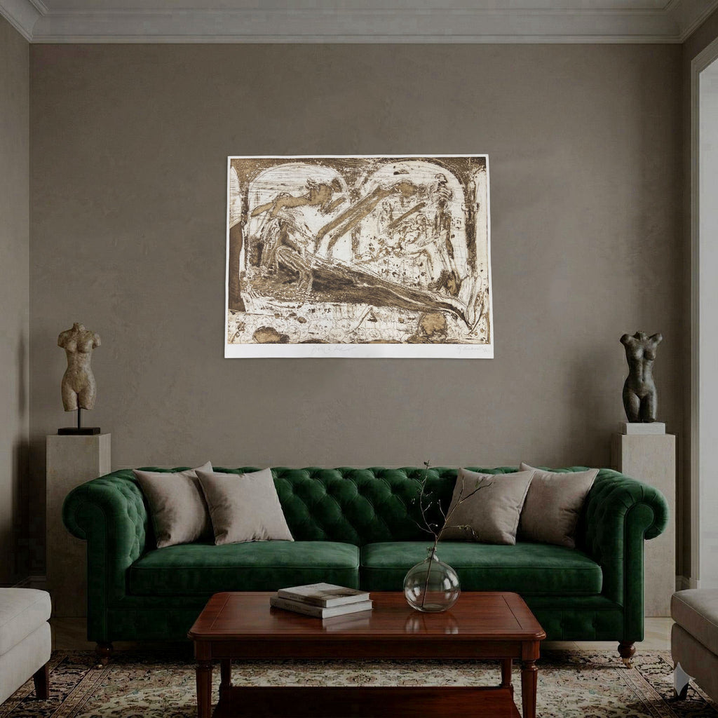 Gilberto Aceves Navarro "Don Felipe II y Sus Reliquias I" Limited Fine Wall Art