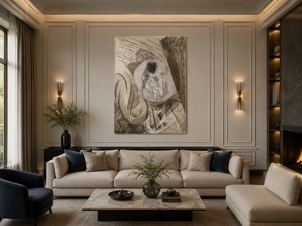 Sandro Chia "B5" 1991 Unframed Limited Signed Fine Wall Art Print, 99L x 69W cm