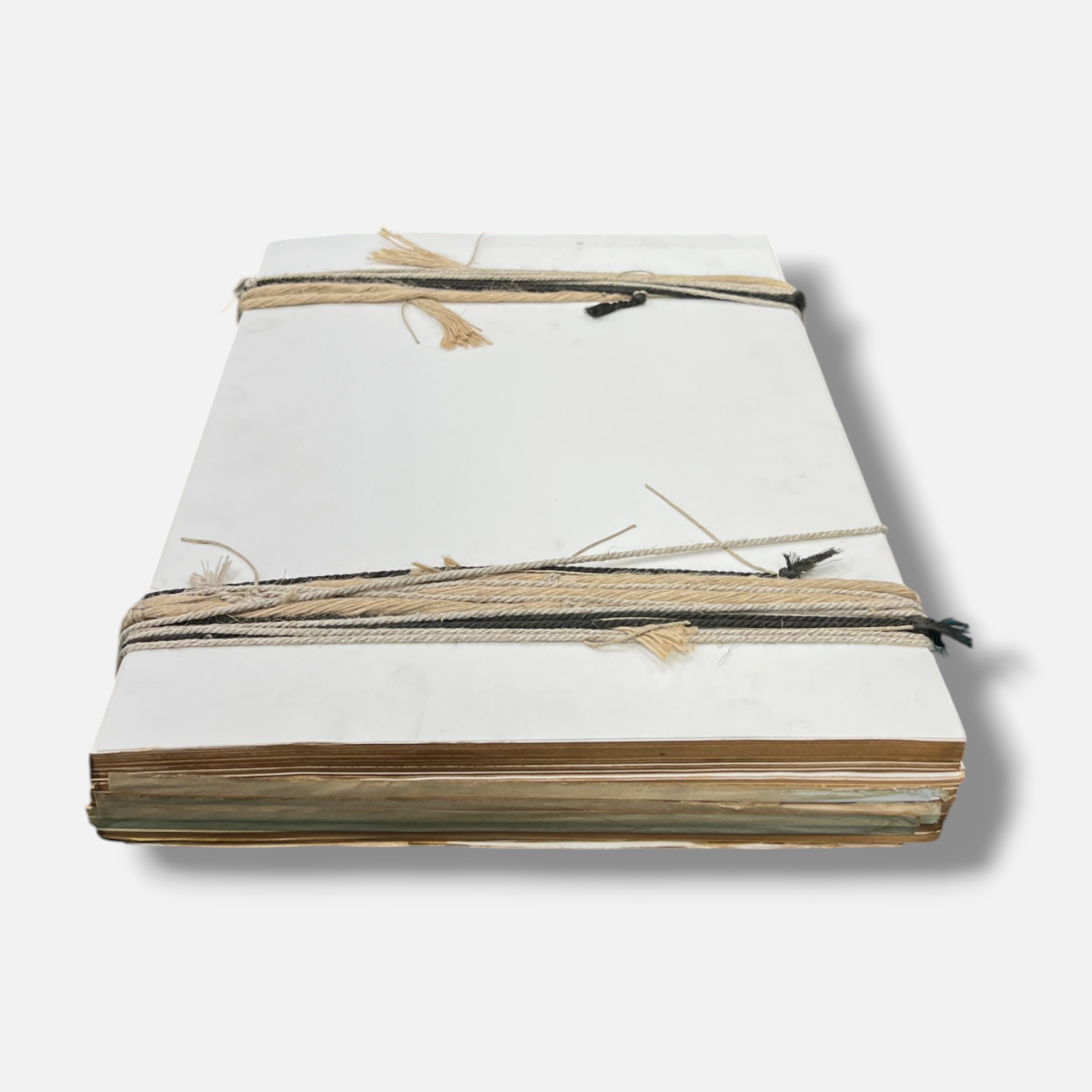 José Manuel Fors "Atados de memoria "G" 2005, Book Collage Fine Art