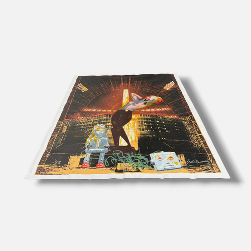 Aldo Menéndez "Profecia Del Proletariado y La" P.T Limited Signed Wall Art Print