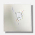 Luis Tomasello "Atmósfera Cromoplástica II" Signed Fine Wall Art | 16.9 x 16.9"