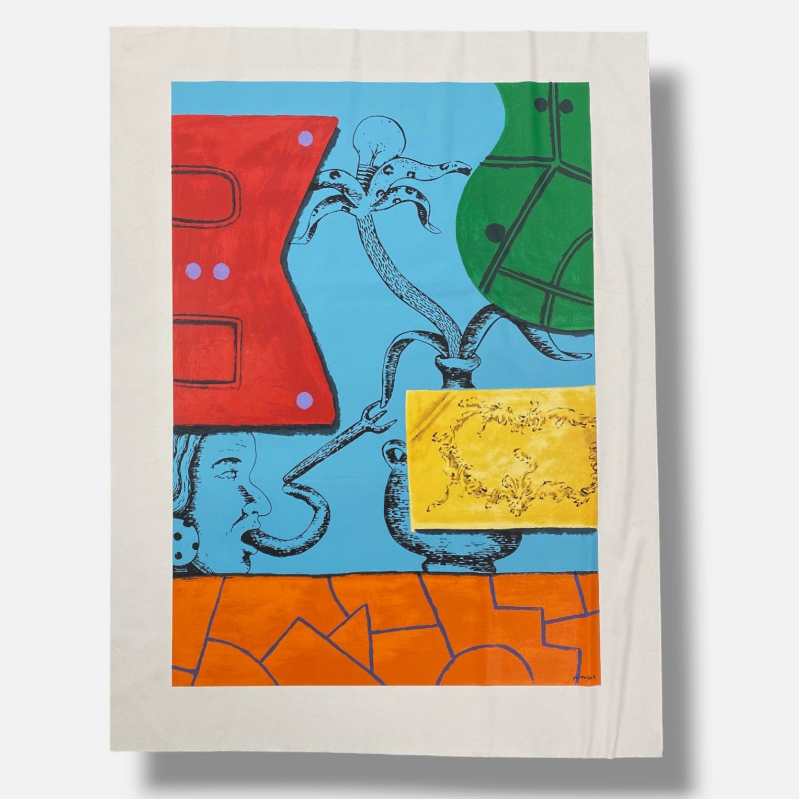 Pedro Proença "Bab'elle" 2006 Limited Signed Fine Wall Art Print | 120 x 90 cm