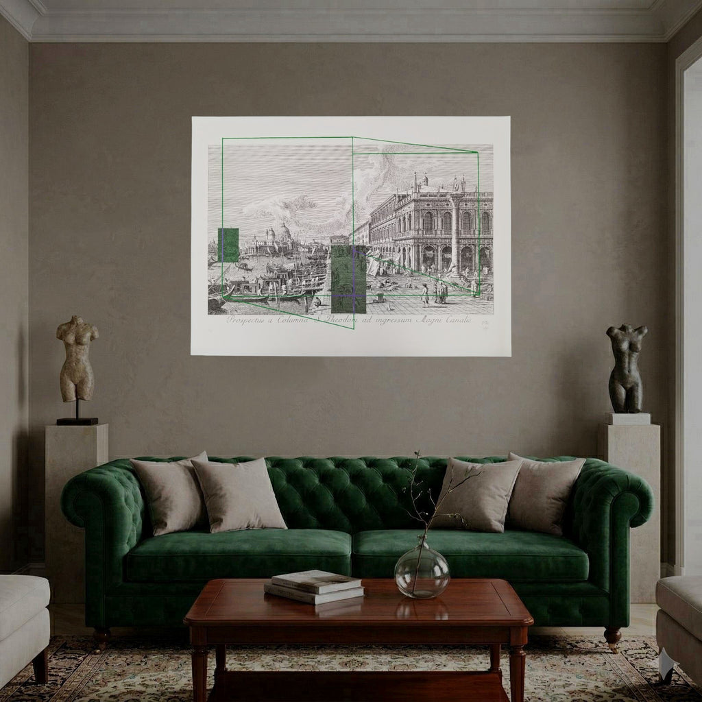 José Antonio Pérez de Vargas y Saldaña "Arquitecturas Ilusorias IV" Wall Art