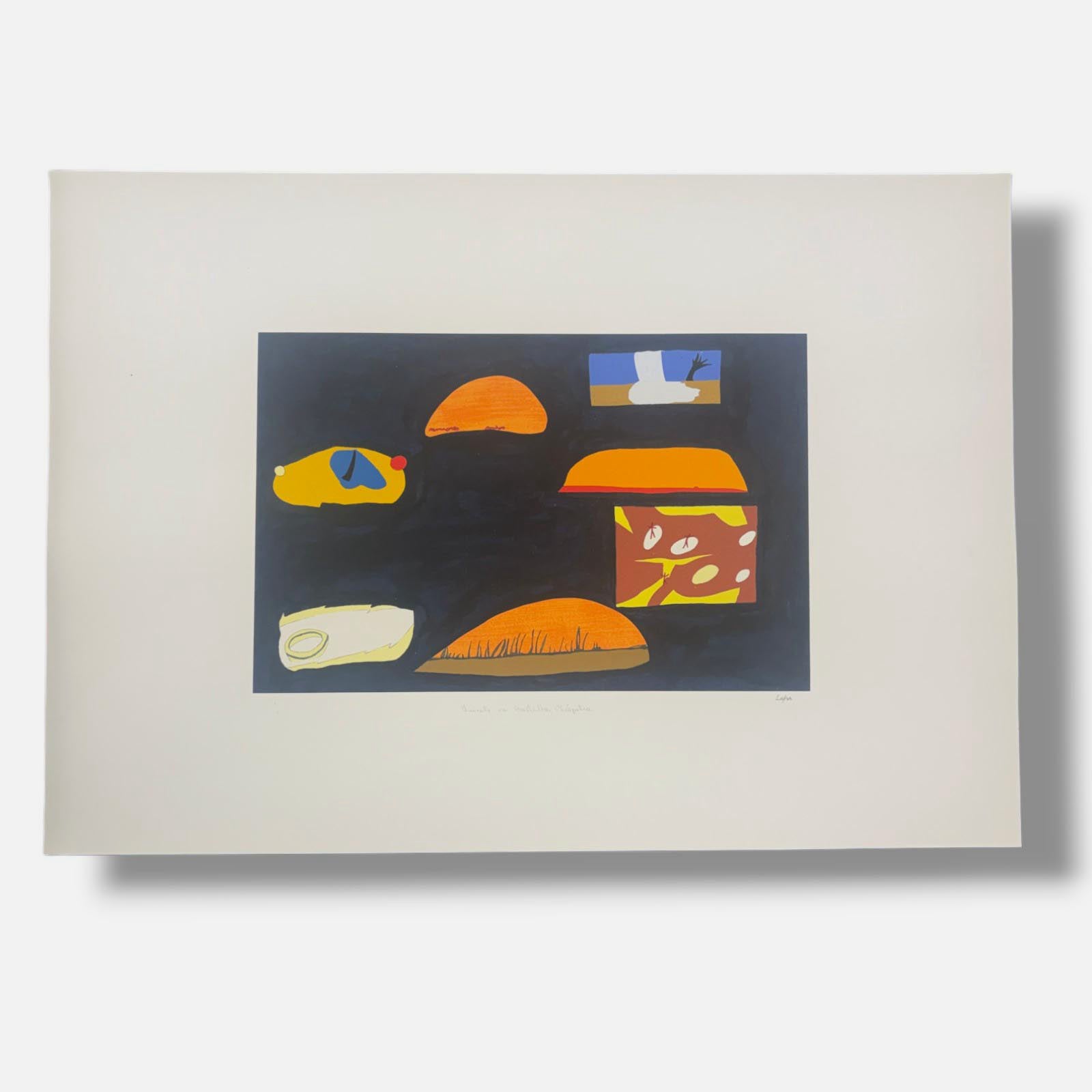 Álvaro Lapa "Cleopatra" 2005 Limited Signed Unframed Fine Wall Art 70L x 100W cm