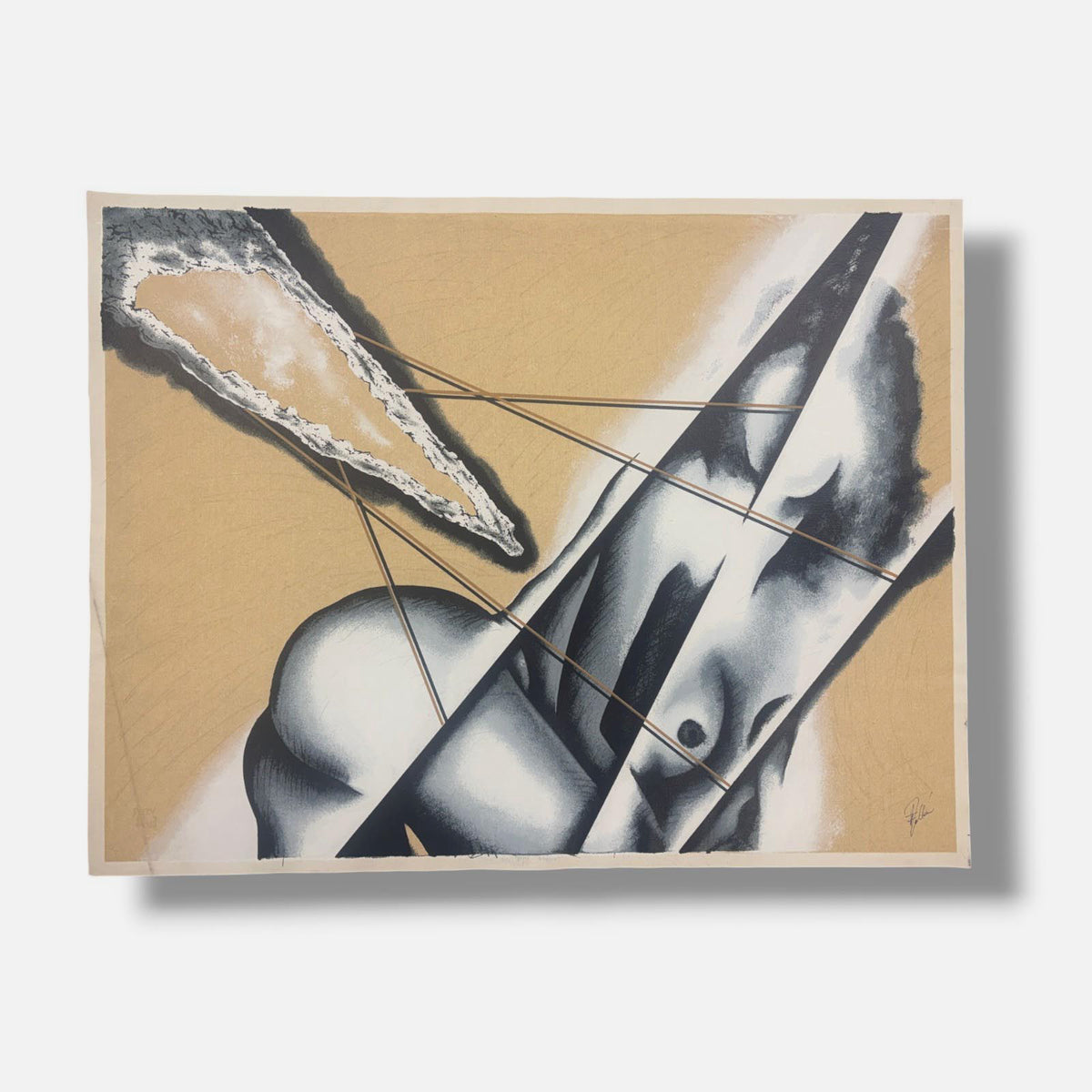 Zoltan Gabor "La pura verdad" 2003 /99 Limited Signed Fine Wall Art 60L x 80W cm