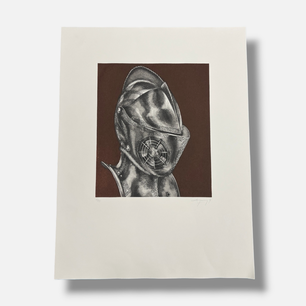 Henry Ramírez Ayala "Cascos 1" 2005 Limited Fine Wall Art | 65 x 50