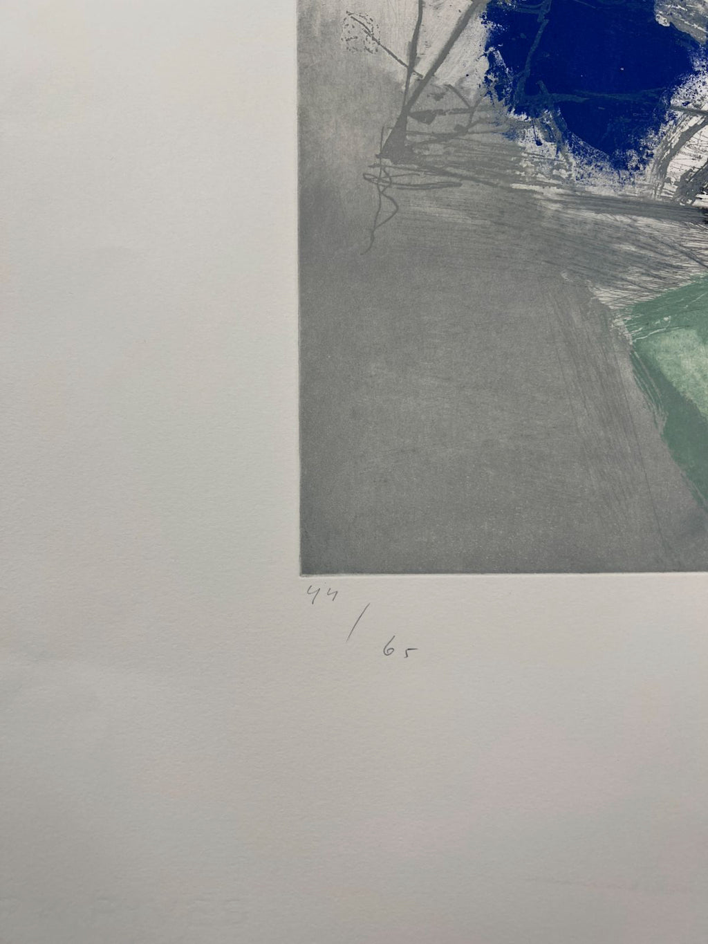 Joaquín Capa Eiriz "Colors + Green " /65 Limited Signed Fine Wall Art 56Lx76W cm